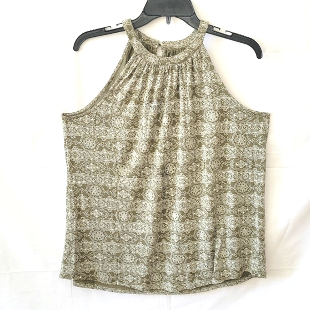 LOFT Outlet, Halter top, Small, Olive Green, NWOT